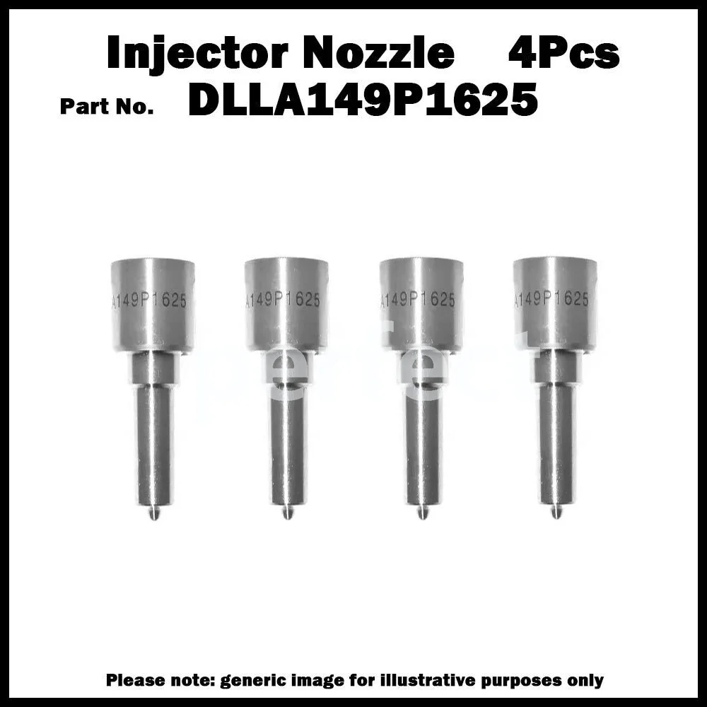 

For Ford Focus MK2 1.6TDCi 9M5Q-9F593-AA 4Pcs Fuel Injector Nozzle DLLA149P1625