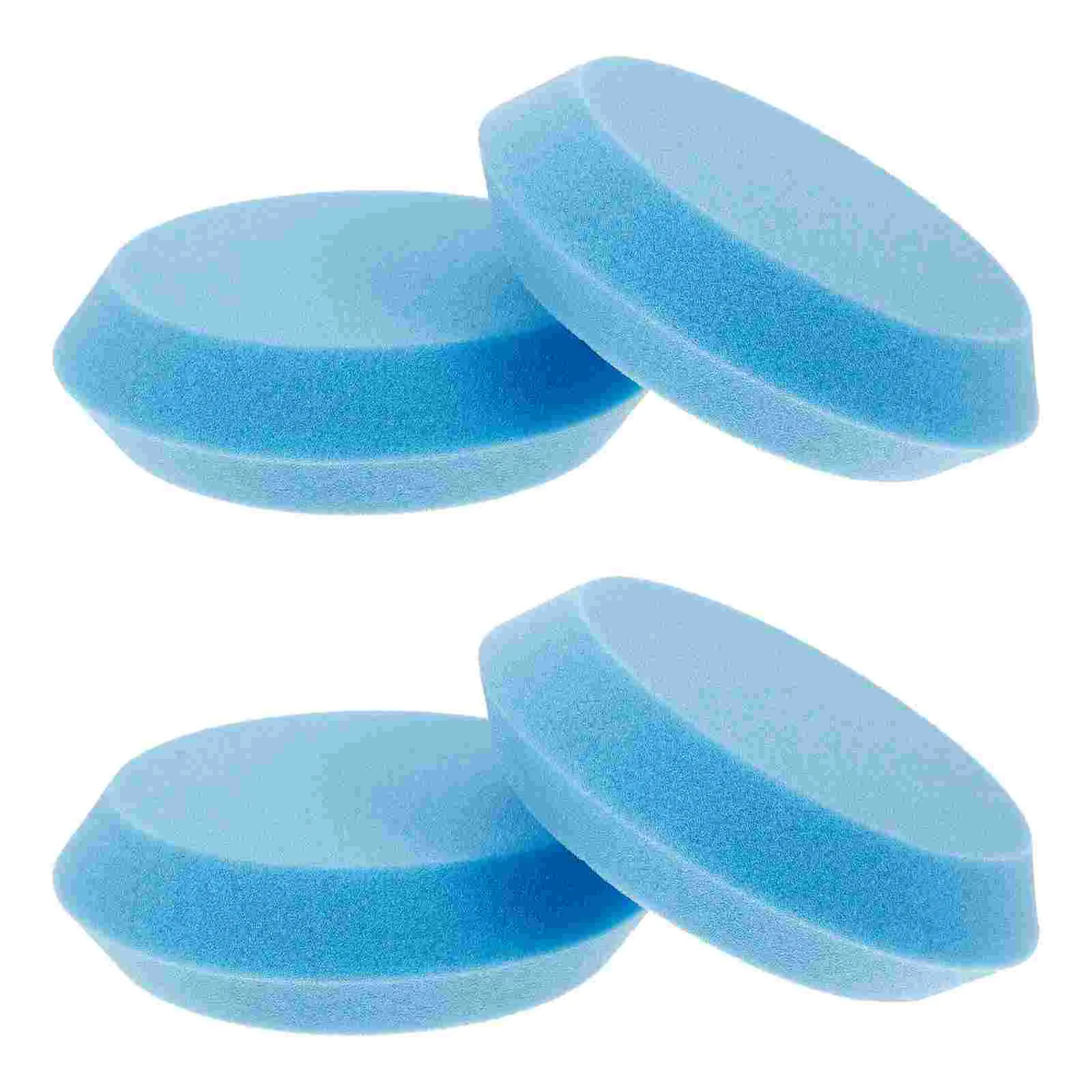 4 Pcs Bowling Balls Polishing Sponge Pads for Multipurpose Cleaning Blue Multi-use