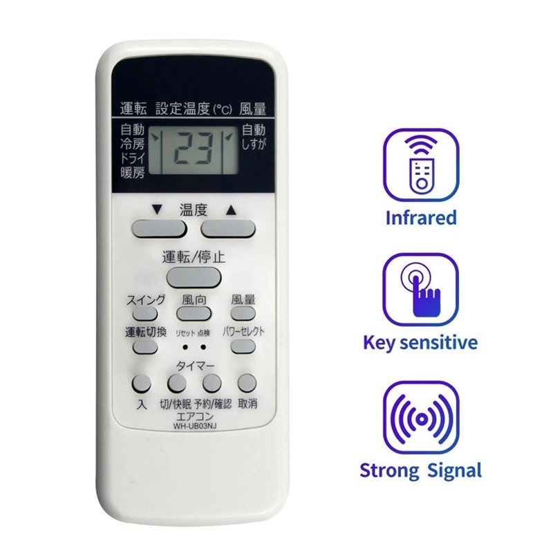 Telecomando sostituito WH-UB03NJ per telecomando per condizionatore d'aria Toshiba WH-D1P WH-D6B1 WH-D8B WH-TA03EJ