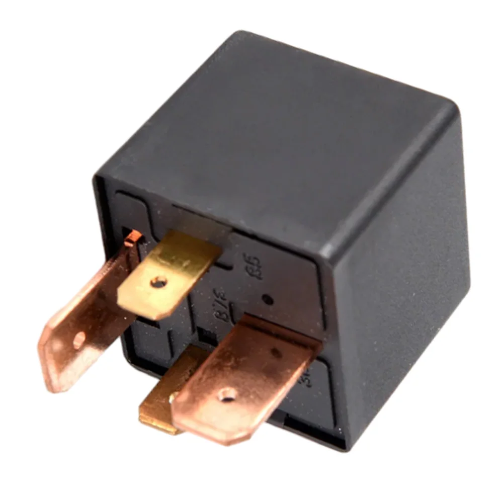 12V 70Amp 4 Pin Standard Mini ISO Relay NEW Automotive Relay Normally Tyco/TE Part Black