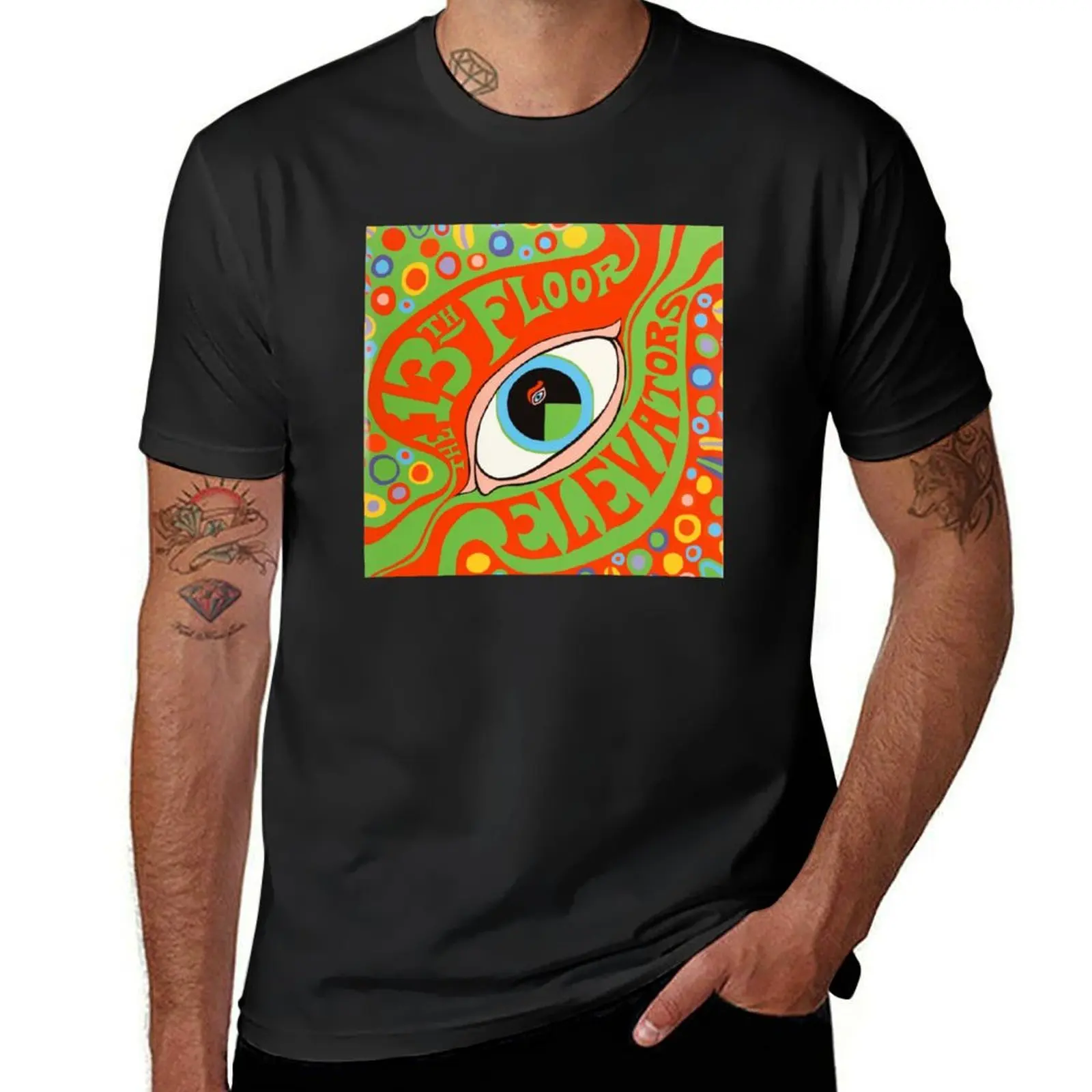 13th Floor Elevators T-Shirt plus size tops shirts graphic tees Short sleeve tee men