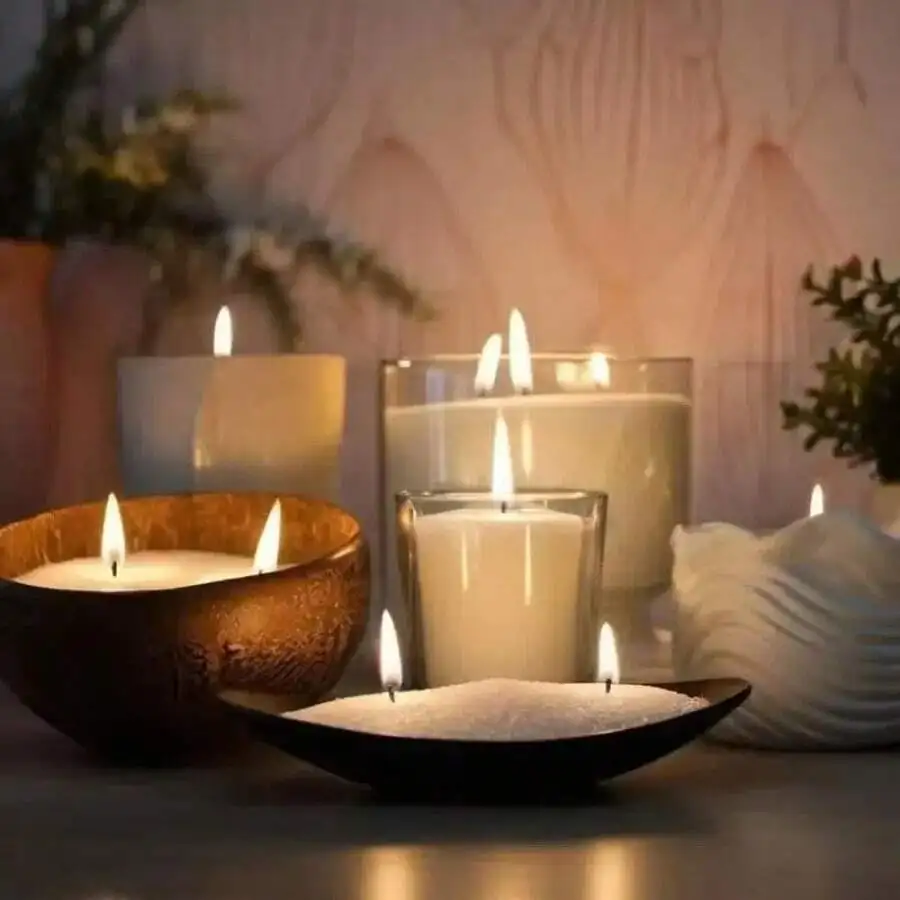 500G Pearl Candle and 20PCS Candle Wicks- Sand Wax, Pearl Candle Wax, for Candle Making, Wedding, Party Beads Candle Wick
