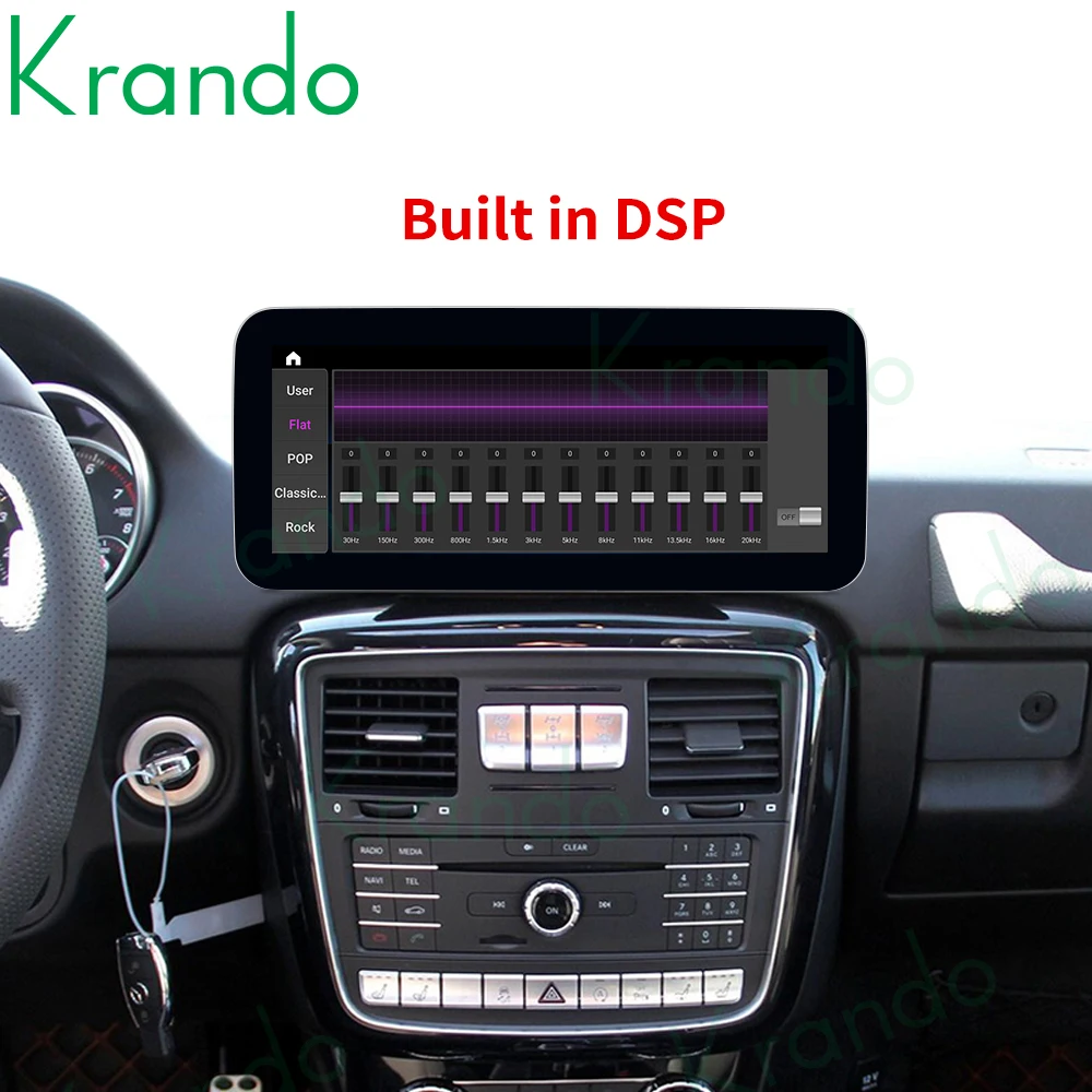 Krando Android 10.25'' Car Radio For Mercedes Benz G Class W463 W460 2008 - 2020 Wireless Carplay Navigation GPS Touch Screen