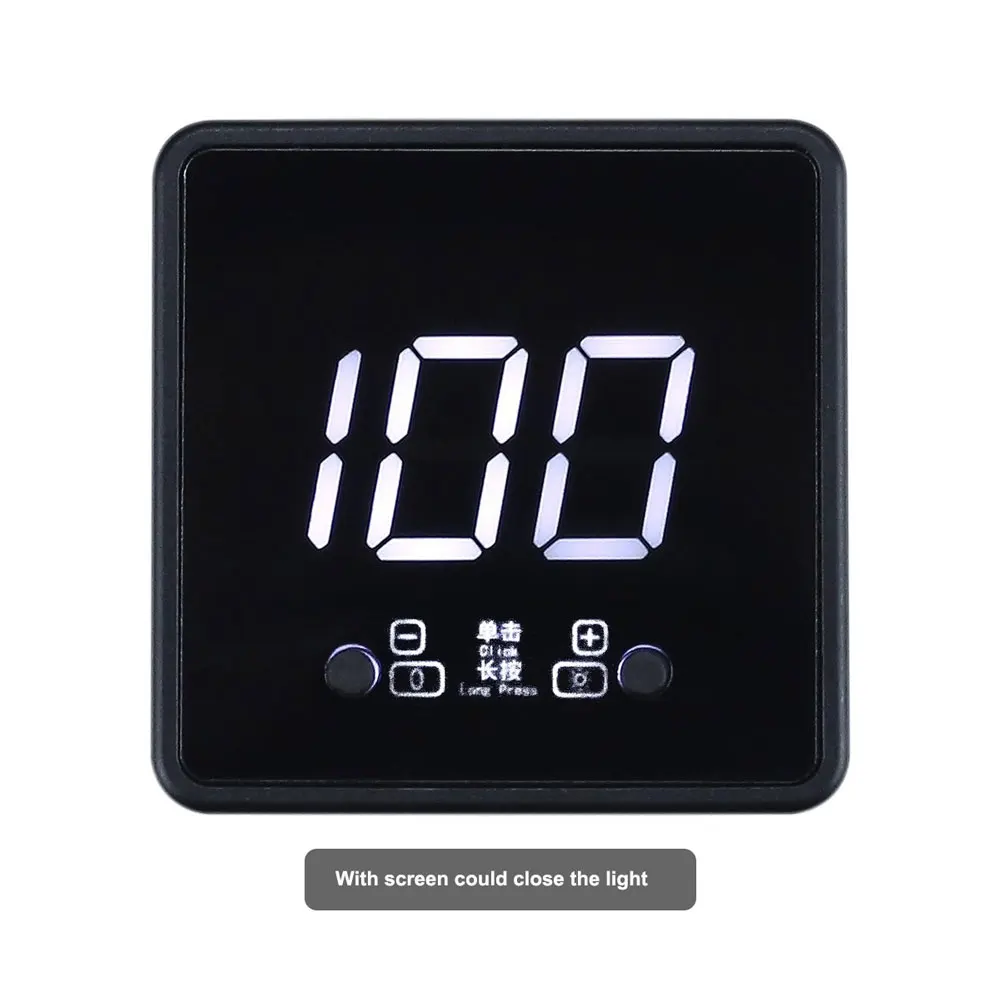 Angitu 4Pin Fan PWM Speed Controller Digital Display Remote Control DC/Type C PD QC Power 24V 12V 5V Controller Gonvernor