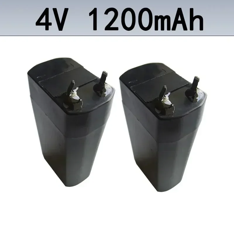 4V 1200mAh Storage Battery Rechargeable Lead Batteries for LED Lamp Headlights Flashlights Electric Mosquito Swatte