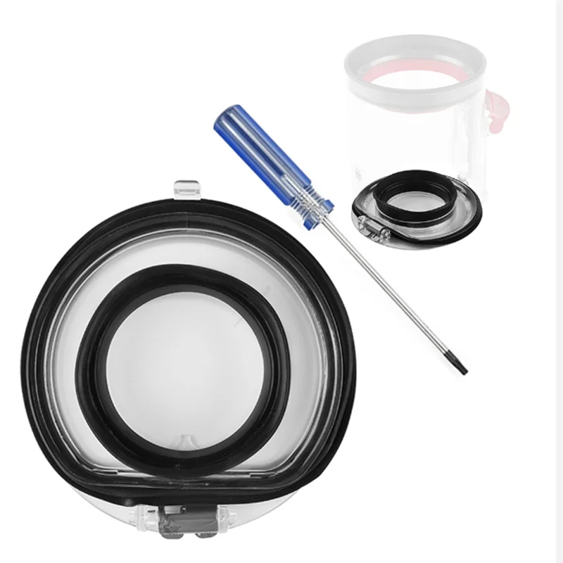 EAS-Bin غطاء غطاء ل دايسون V10 V11 V15 مكنسة كهربائية بن غطاء قاعدة مع حلقة لإحكام الإغلاق استبدال الغطاء السفلي