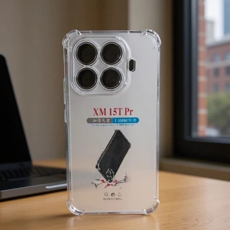 ل Xiaomi 15T حالة وسادة هوائية للصدمات حماية الكاميرا لينة واضح الغطاء الخلفي ل Xiaomi 15T برو غطاء من السيليكون Mi 15T برو 5G #1