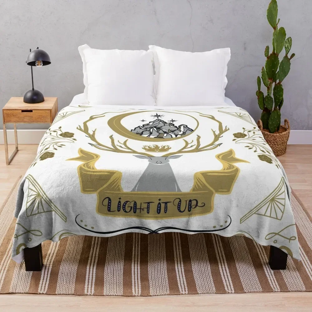 

Light it up | sarahverse | Sarah J Maas Throw Blanket Bed Blankets For Sofas Decorative Beds Blankets