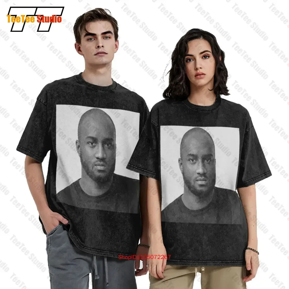 Virgil Abloh Rest In Peace Rip Vintage Oversized T-Shirt YM0V view 2