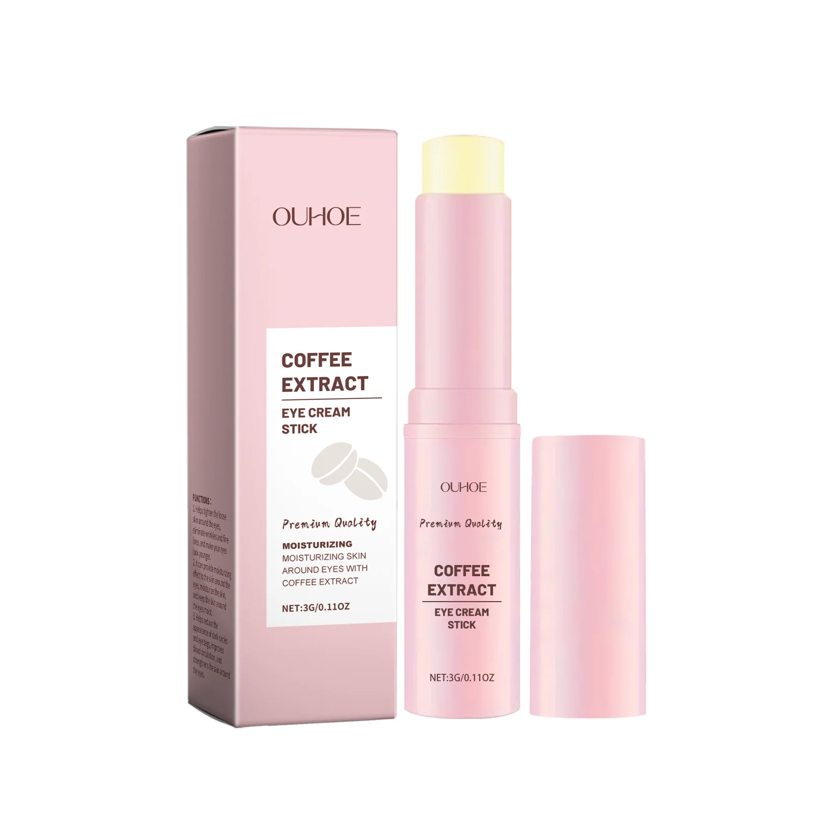 

Eye cream stick for caring and firming the skin around the eyes, daily massage for moisturizing and nourishing care, eye cream