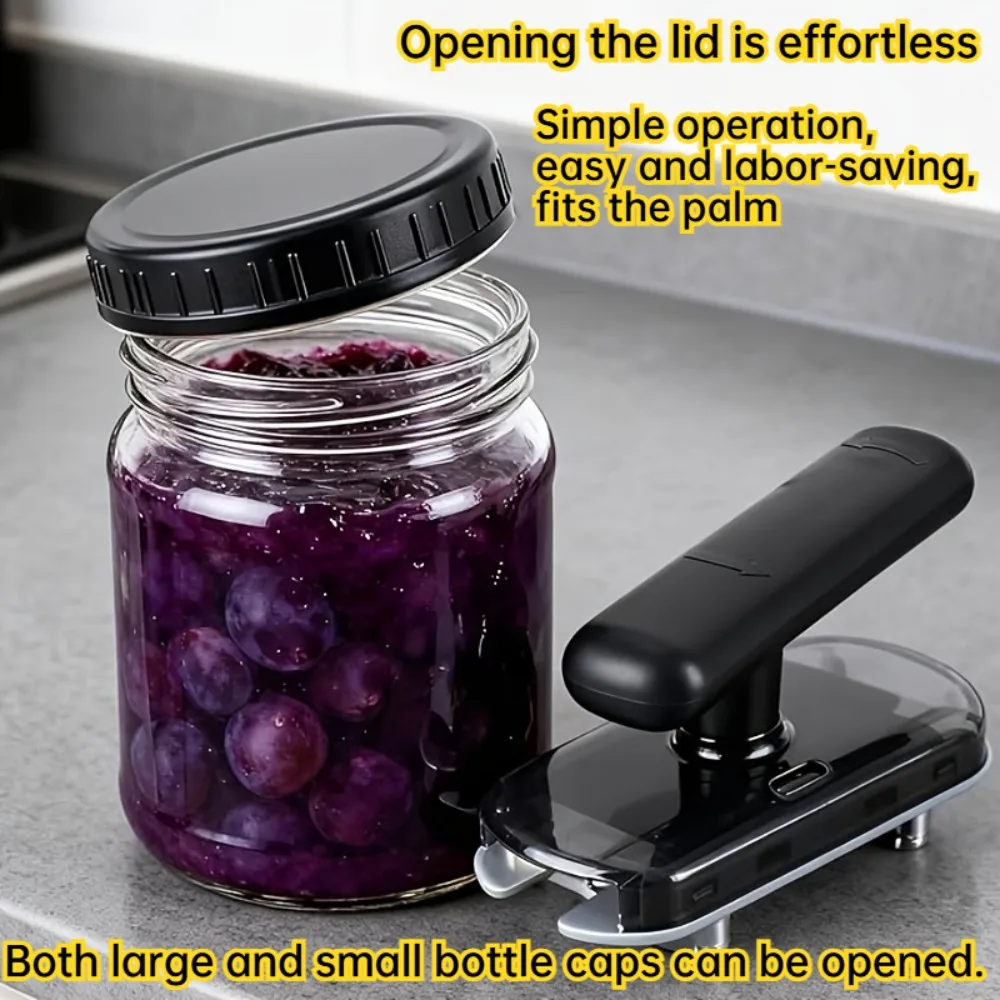 New Adjustable Jar Opener Easy Grip Can Opener with Non-Slip