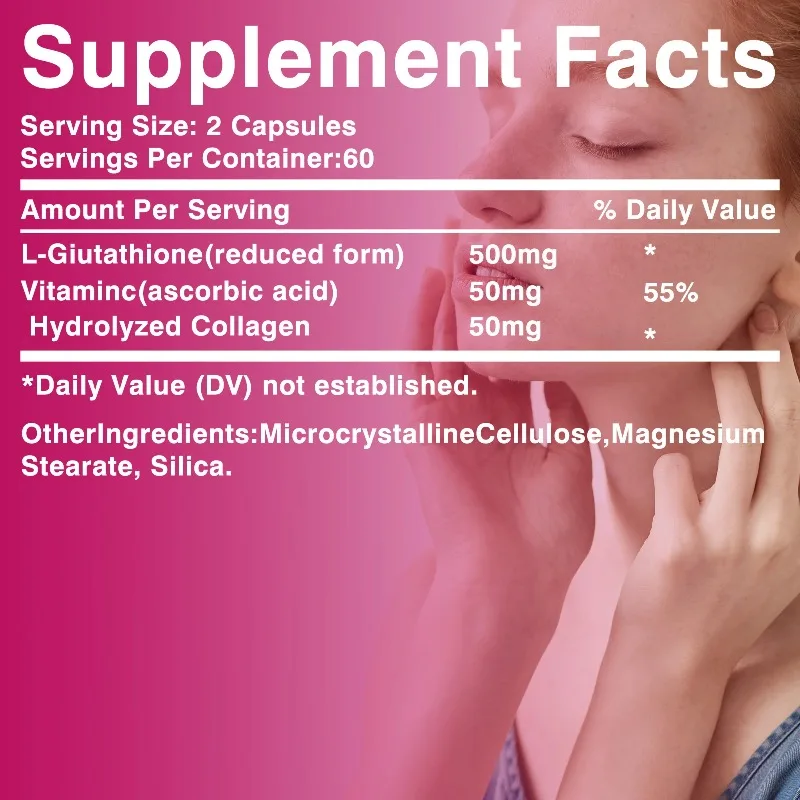 

Добавки клейтаона и коллагена — отбеливающая красота, антивозрастная, гладкая и укрепляющая кожа, уменьшает морщины, увеличивает мышечную маслу