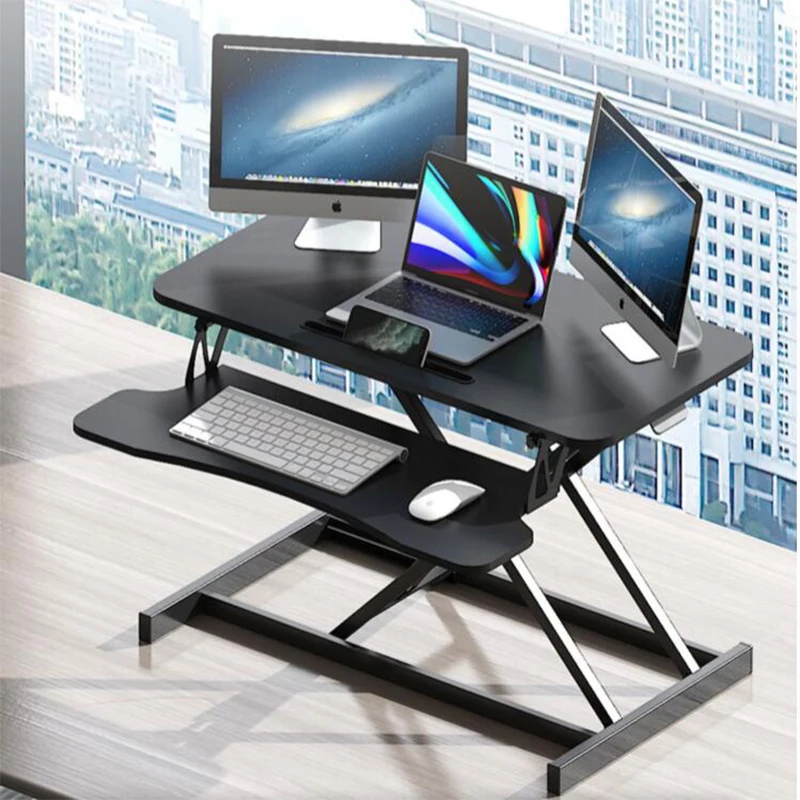 Simples e moderno mesa de pé dobrável mesa de elevação notebook suporte elevado mesa de elevação do computador