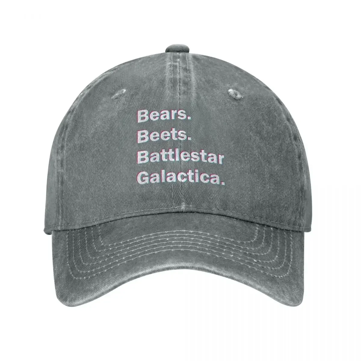 Bears Beets Battlestar Galactica Baseball Caps Fashion Denim Fabric Hat Outdoor Adjustable Casquette Hip Hop Baseball Cowboy Hat