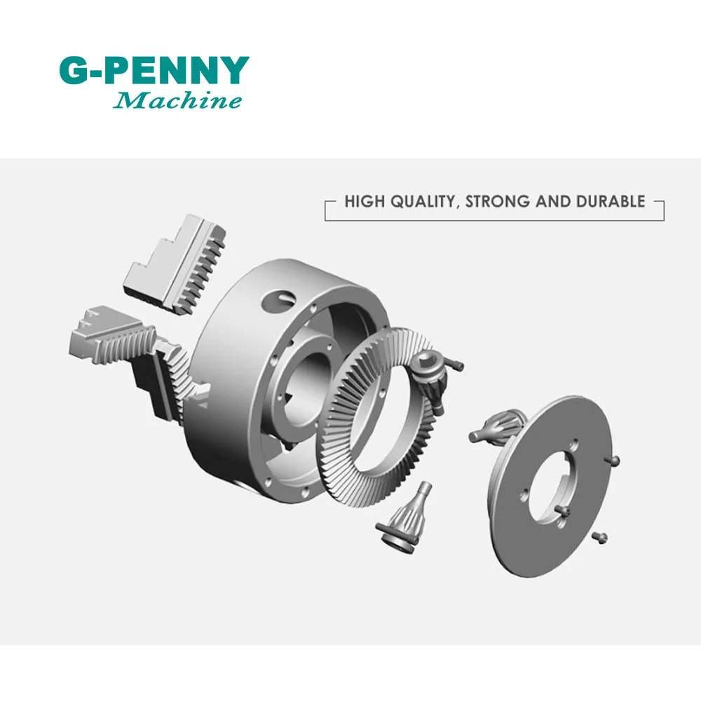 Imagem -04 - Mandíbula 100 mm Mandril Auto-centralização Mandril Manual Quatro Maxila para Cnc Gravura Máquina de Fresagem Torno Cnc K12