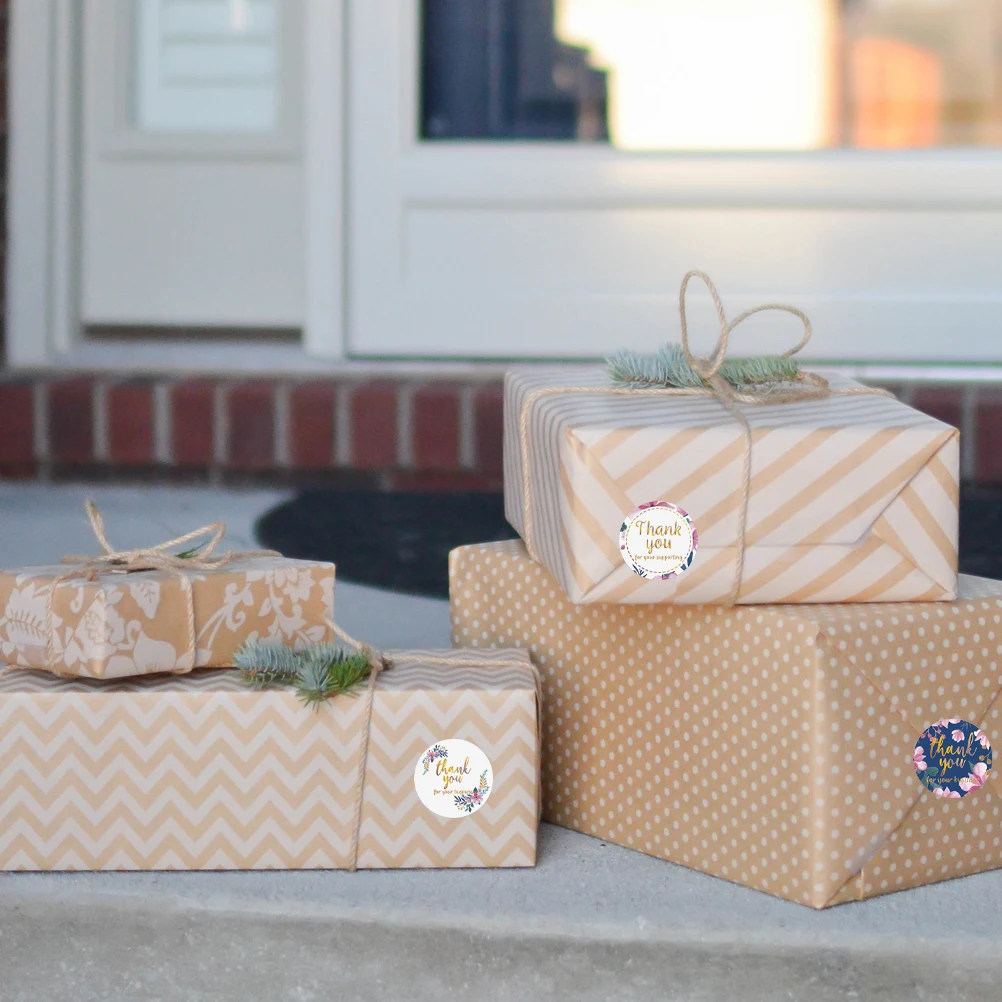 

1 рулон, наклейка с благодарностью, самоклеящаяся уплотнительная наклейка для подарочной упаковки, сувениры для вечеринок, сделай сам, рукоделие, спасибо, уплотнительные наклейки