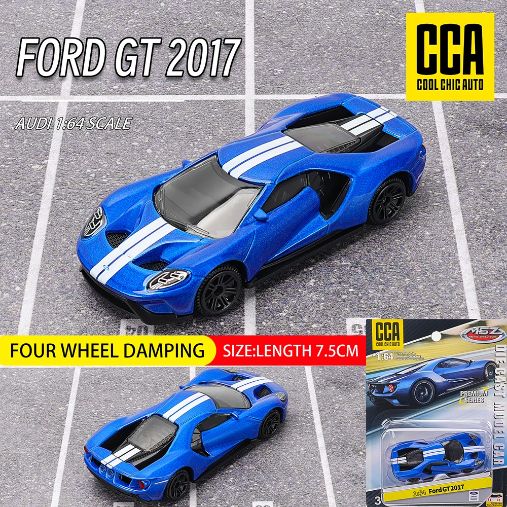 CCA MSZ 1:64 FORD GT Exquisite hanging model classic car static