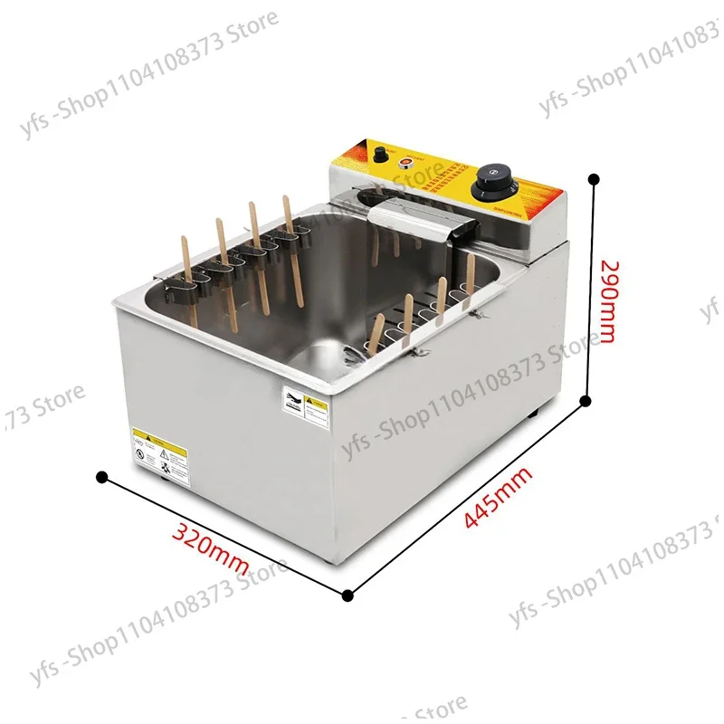 12L Large Capacity Commercial Automatic Cheese Hot dog Sticks Fryer