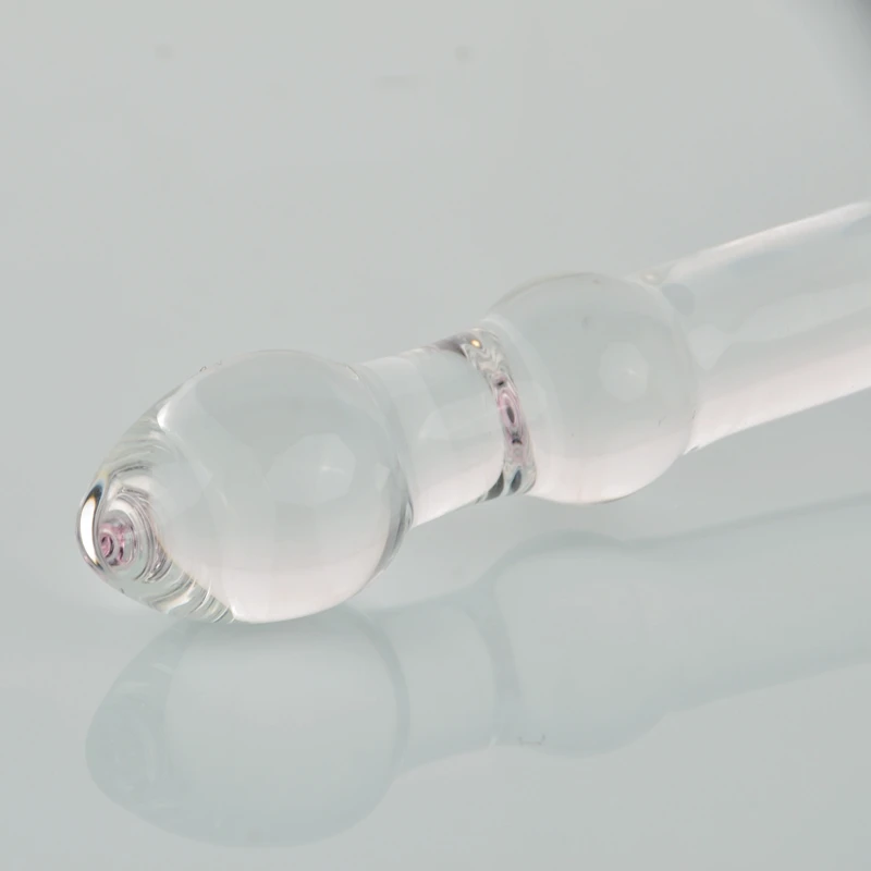 Wholesale Pink Heart Mini Cheap Cute Model Masturbation Glass Penis Dildo Sex Toy/Mini Butt Plug/Small Glass Dildo Toy for Adult