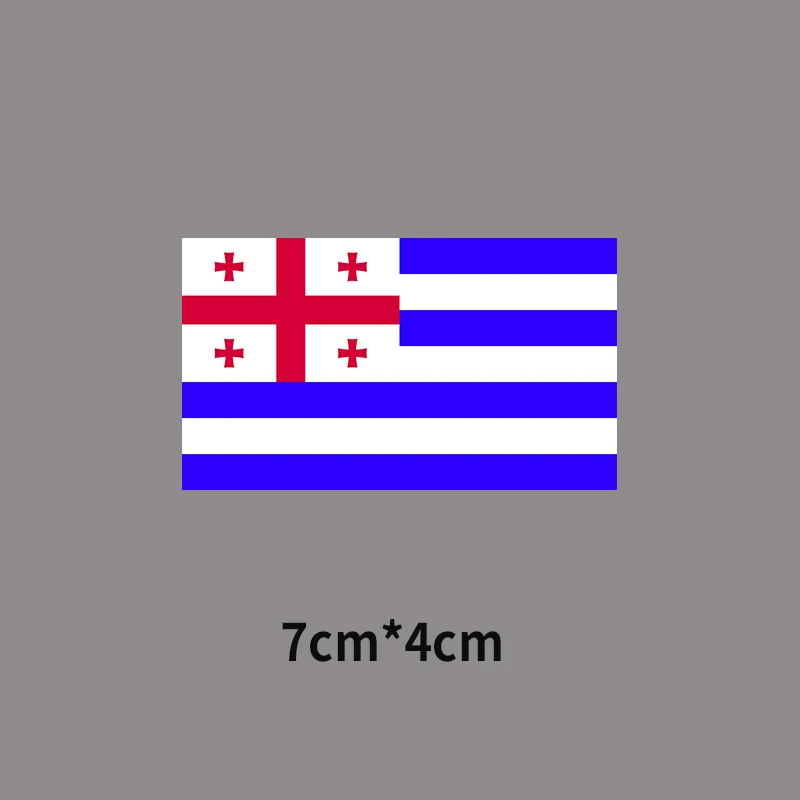 40 rodzajów krajów, regionów świata 7 * 4 cm, flag, państw i flagi z nadrukiem na odzieży DIY T-Shirt Naszywka termotransferowa