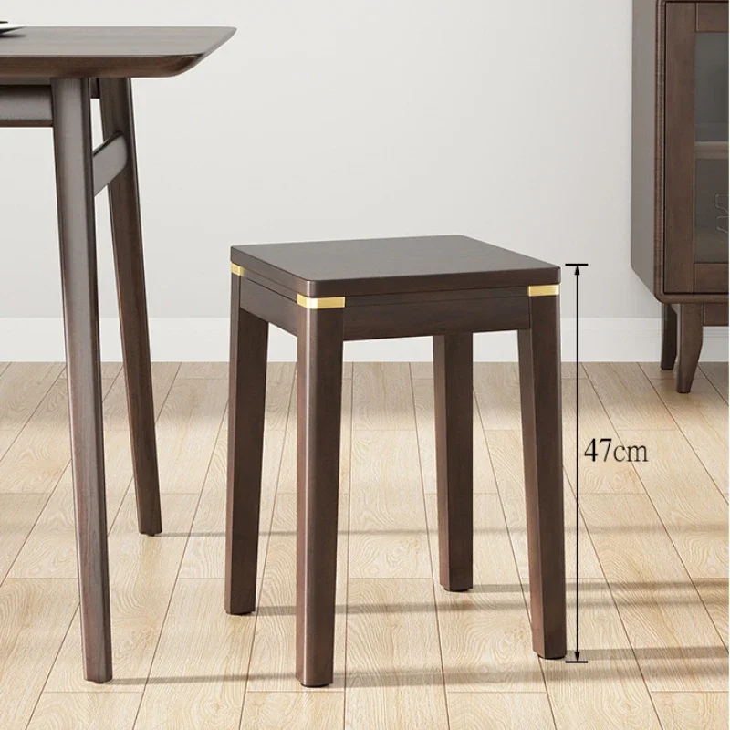 Plastic Stackable Chairs Dining Stools Tabouret Design Cheap Kitchen High Stool Modern Individual Armchairs Bedroom Furniture