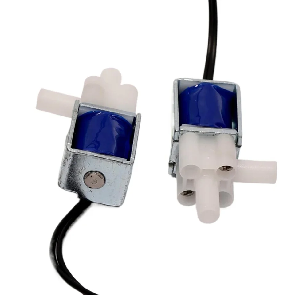 Produktbild von 2x Micro-Magnetventil 5V – 6V, Normalerweise Geschlossen, 2-Wege Für Luft Und Wasser
