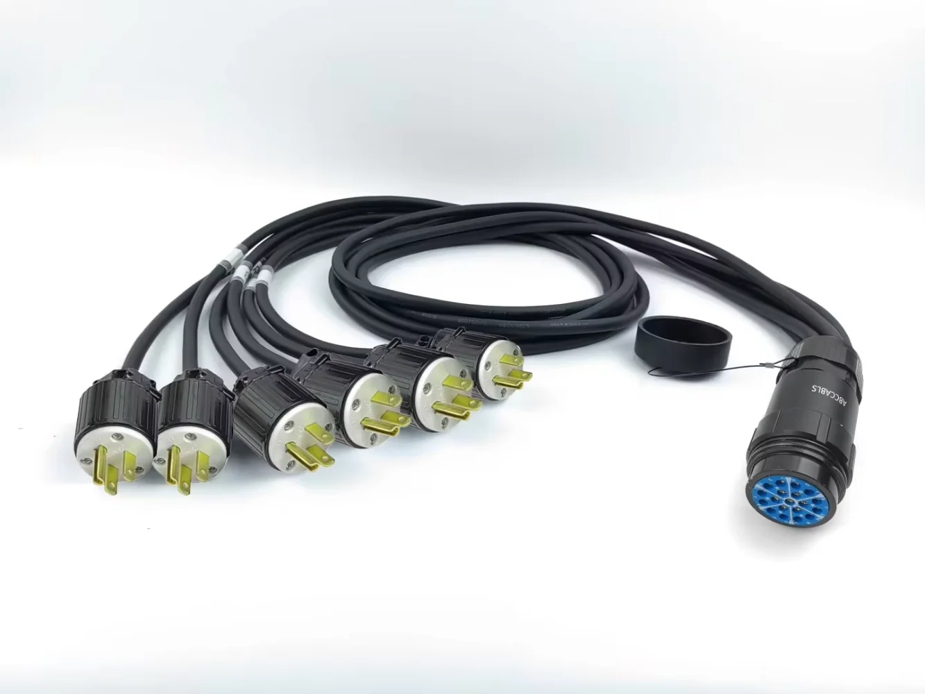 

Professional 2Meter 19-PIN Socapex 6Edison 3*2.5mm² Power Cable Patch Cord for Projector Audio Video