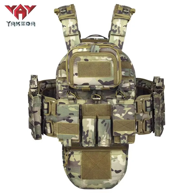 

YAKEDA 1000D Nylon Molle Outdoor Tactical Vest CS Equipment Multifunctional Modular Colete Tactico Training Combat Vest