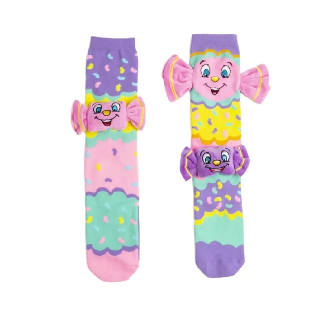 

1 Pair of Cartoon Disney Socks, Children's Mid Tube Socks, Fashionable Socks, Trendy Socks, High Tube Socks