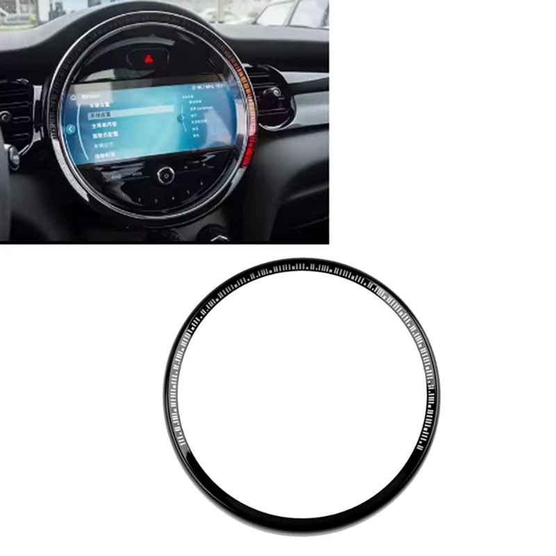 

Автомобильный GPS-экран, накладка на центральную консоль, 8,8-дюймовое кольцо экрана дисплея для BMW MINI Cooper F54 2016-2024 F60 2017-2024