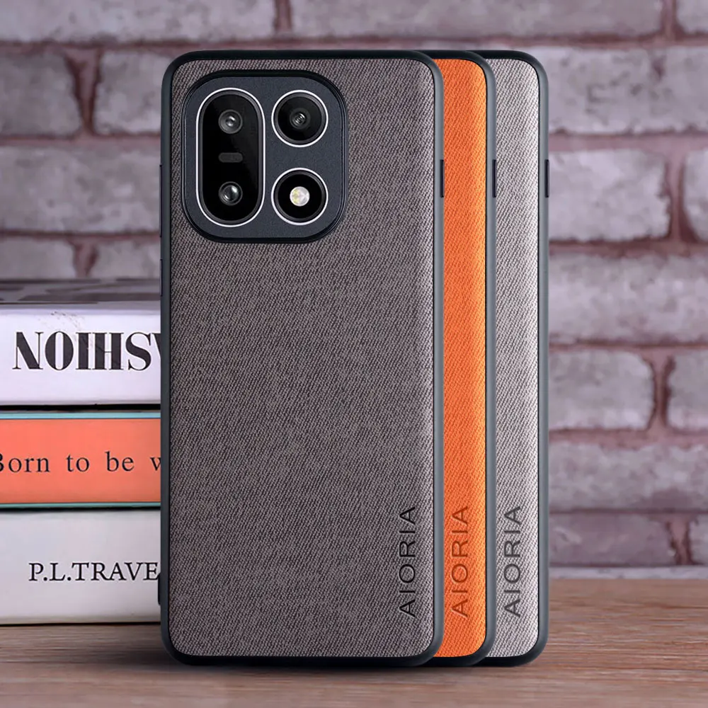 Case for Oneplus 15R 15 13R 13 12R 12 Fashion Soft TPU Master Hard Textile Leather Fashion Phone Cover for Oneplus 15 Case