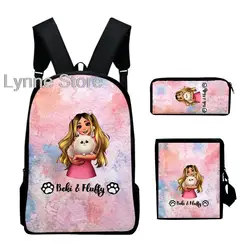 2022 New Rebekah Wing Merch Beki Backpacks School Bags Boys Girls Teenage Students Cartoon Laptop Sports Travel Bags