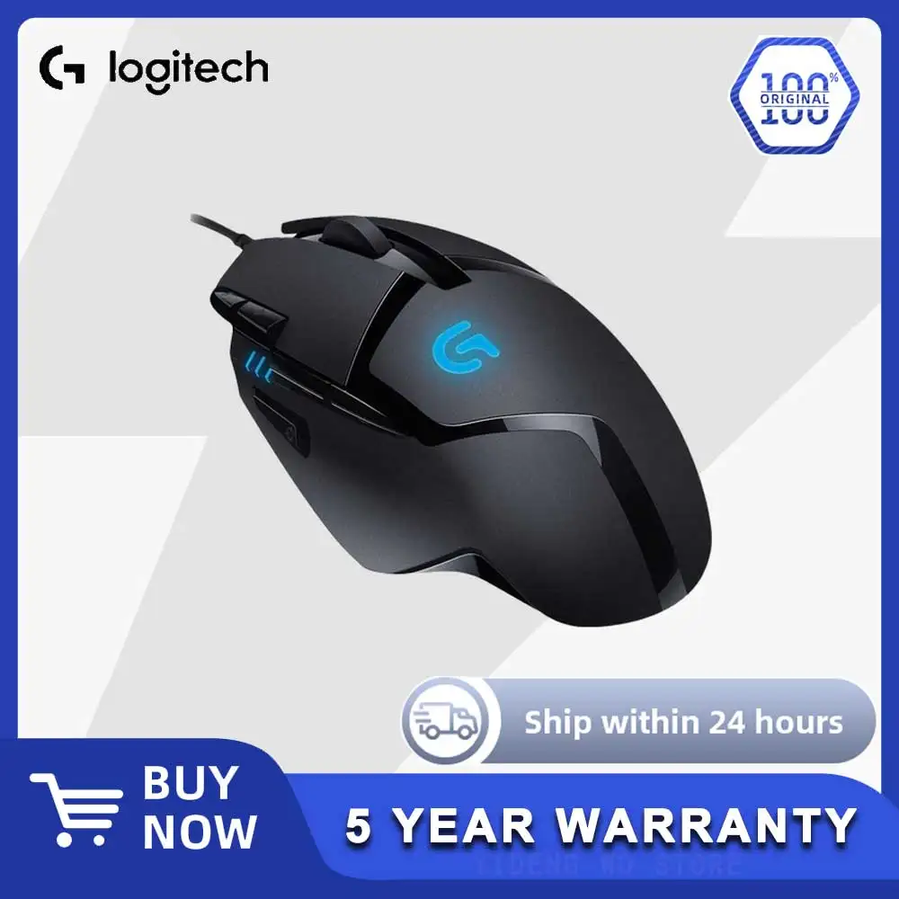 

Logitech G402 wired gaming mouse, dedicated for esports, editable macros, computer, desktop, laptop, Counter-Strike