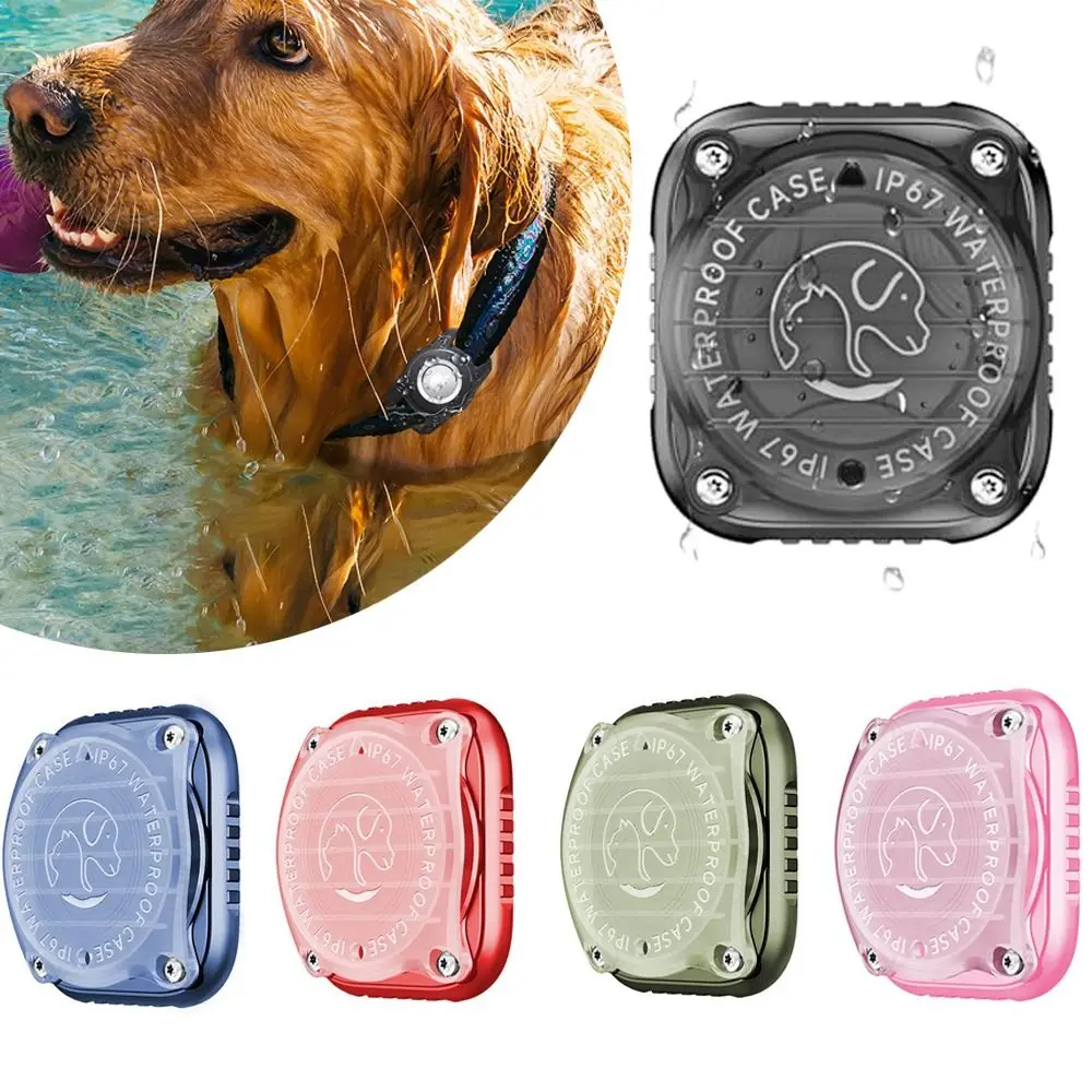 Case for Apple Air Tag Anti-lost Dog Collar Holder Lightweight Portable Pet Tracker Cover for AirTag Protective Shell Accessory