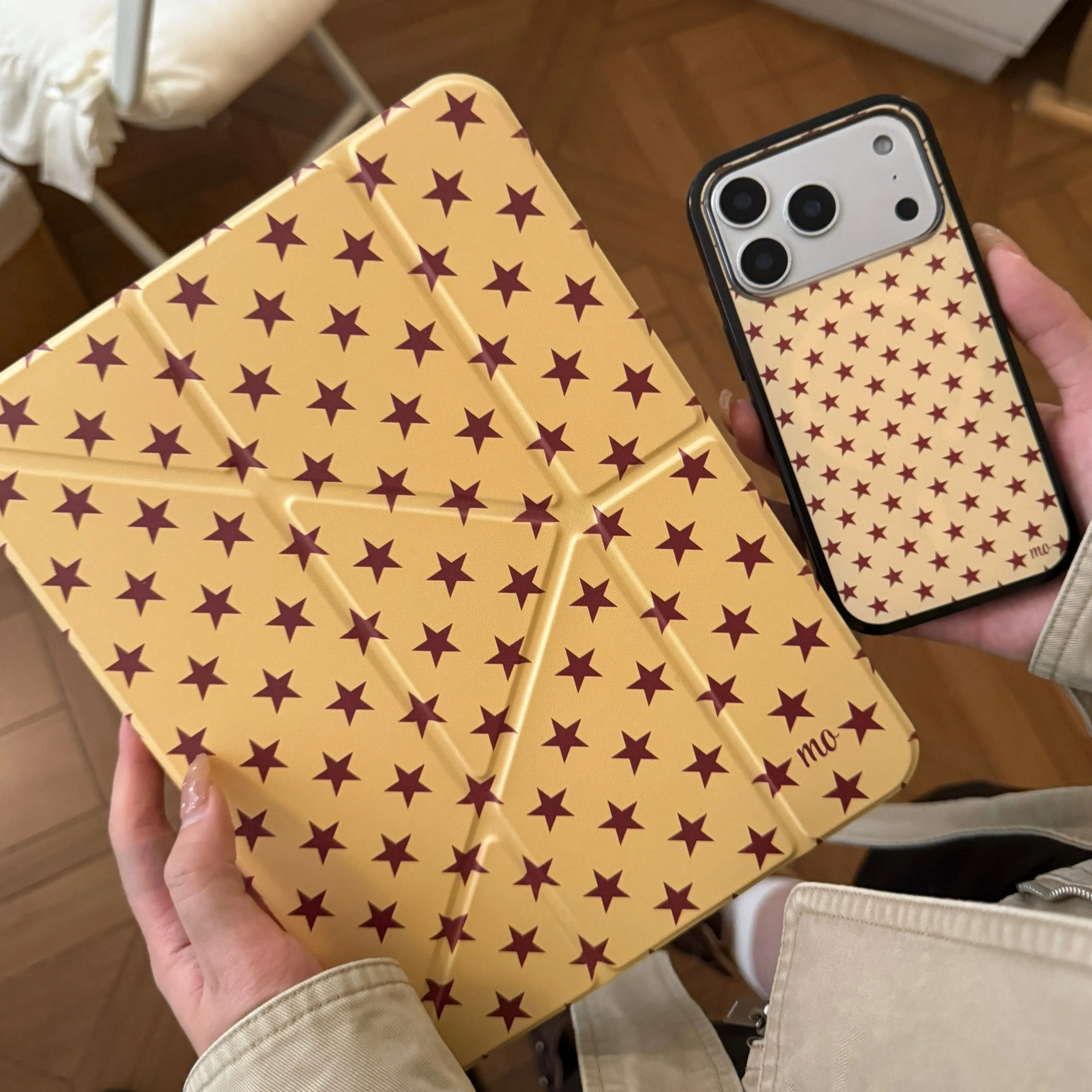 Korean Star Simple Sweet Girl Hear Y2K Cover For iPad Pro 13 11th M5 M4 12.9 A16 10 8 7 9th 10th Air 11 M2 M3 Mini Tablet Case