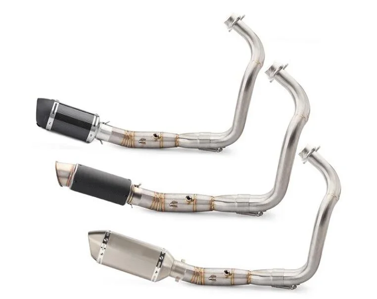 XSR700 MT07 FZ-07 Motorcycle Exhaust Full system FOR Yamaha XSR700 MT-07 FZ-07 Tracer 2014-2023 with Muffler