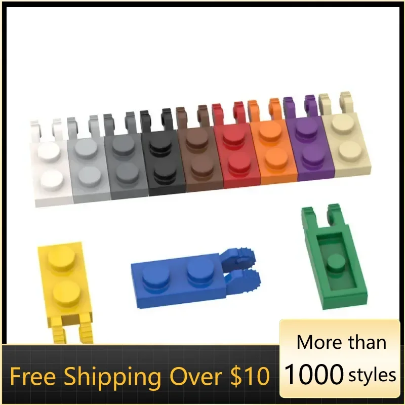 

10PCS High-Tech Assemble Particle 44302 1x2 Board Single Brick Building Blocks Kit Replaceable Part Toy For Children Gift