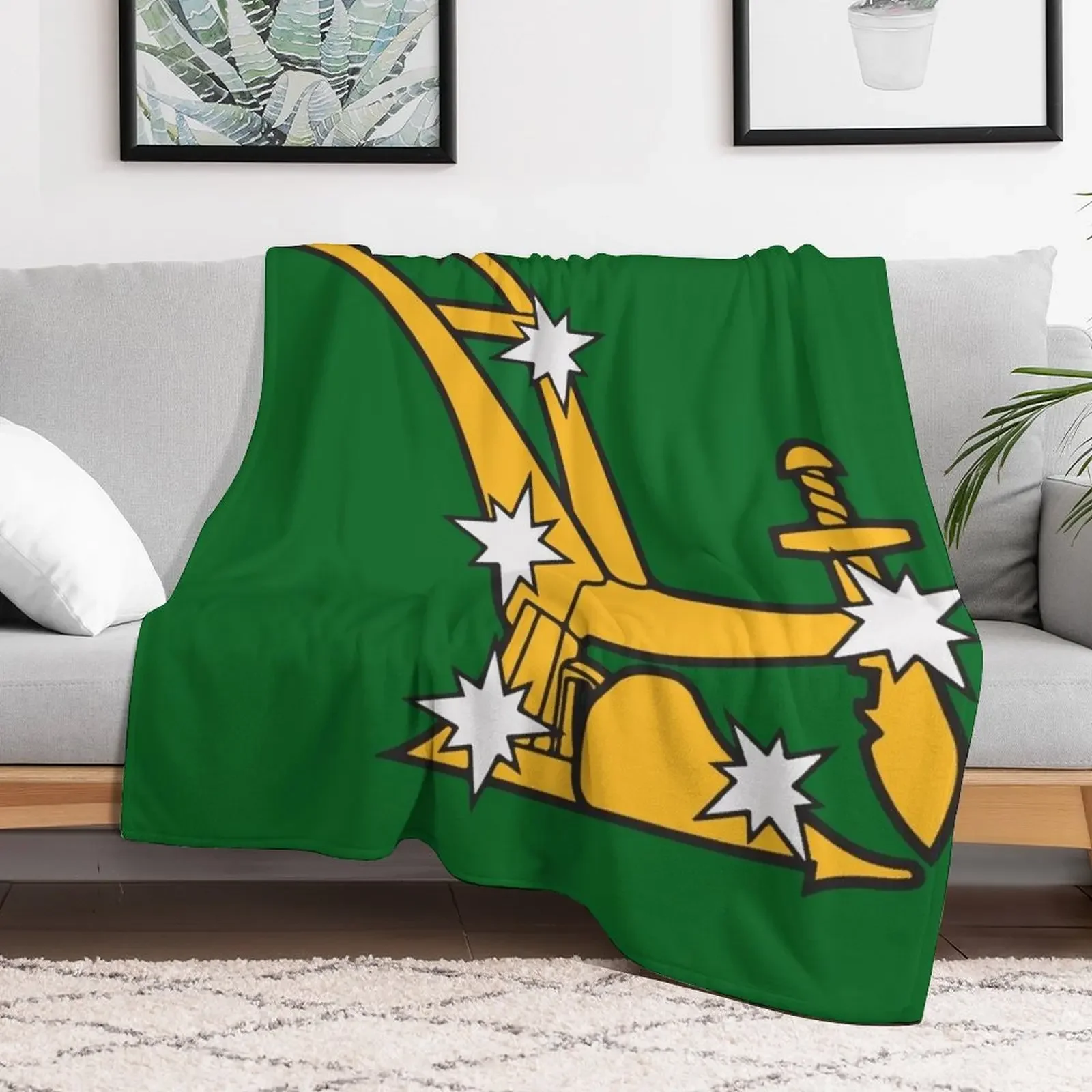 Starry Plough Throw Blanket Cozy Sofa Blanket for TV Watching Napping