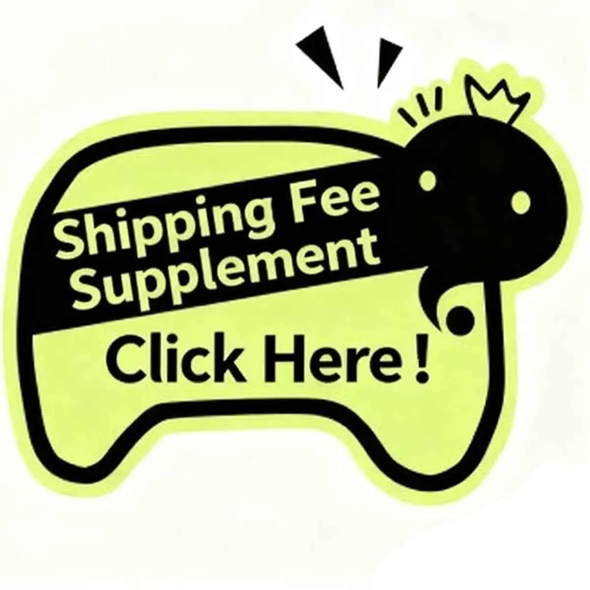 To make up for the postage difference, please contact customer service