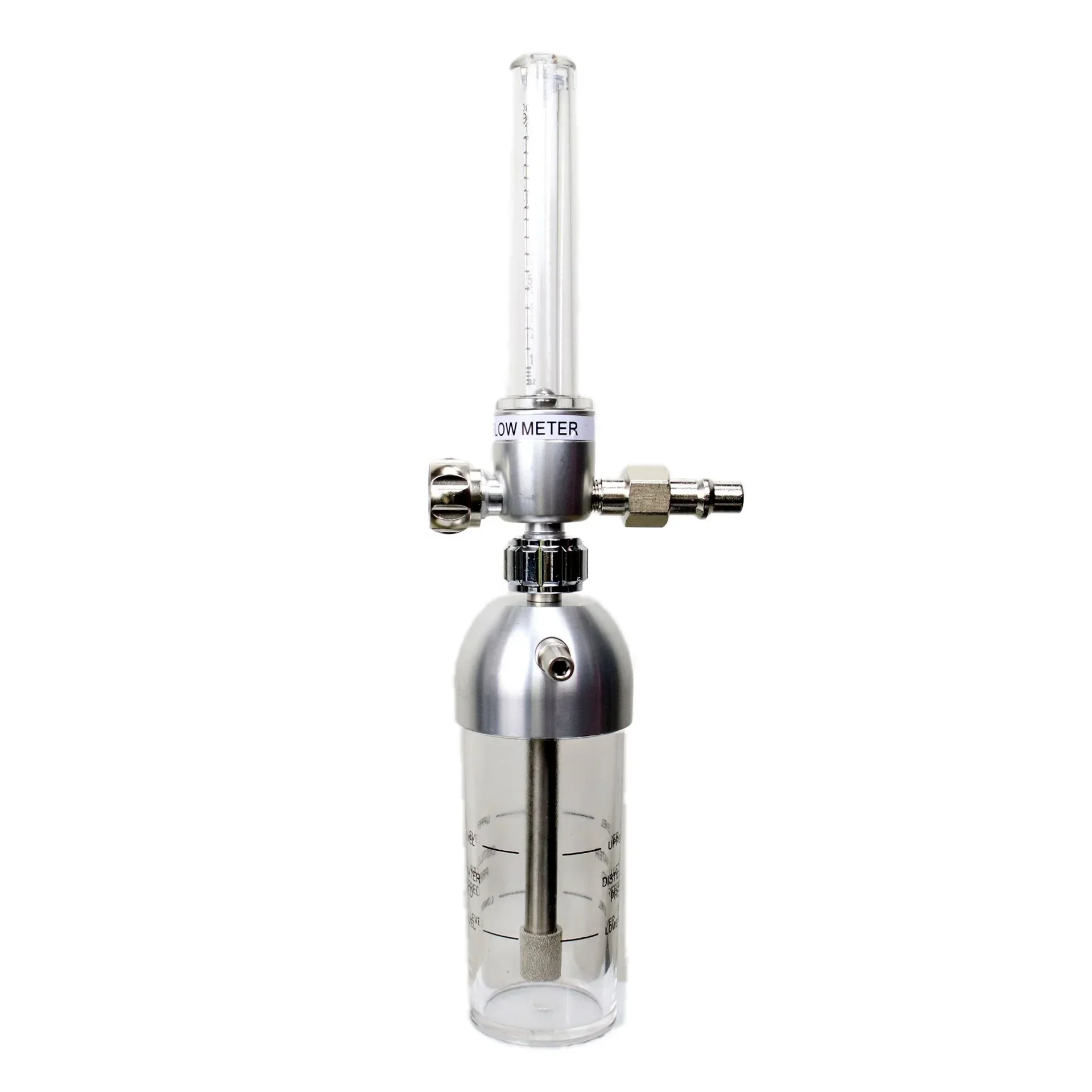 

hospital Aluminum alloy split . breathing flow meter British standard nut