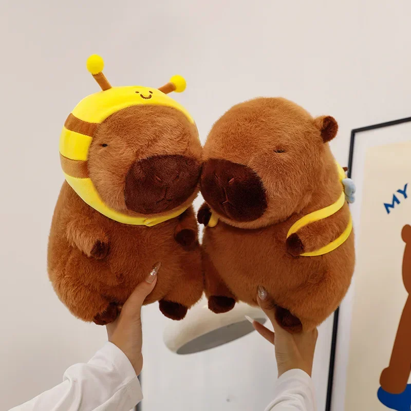 

50cm Capybara Plush Simulation Capibara Anime Fluffty Toy Cute Doll Stuffed Animals Soft Doll Plush Children's Birthday Gifts