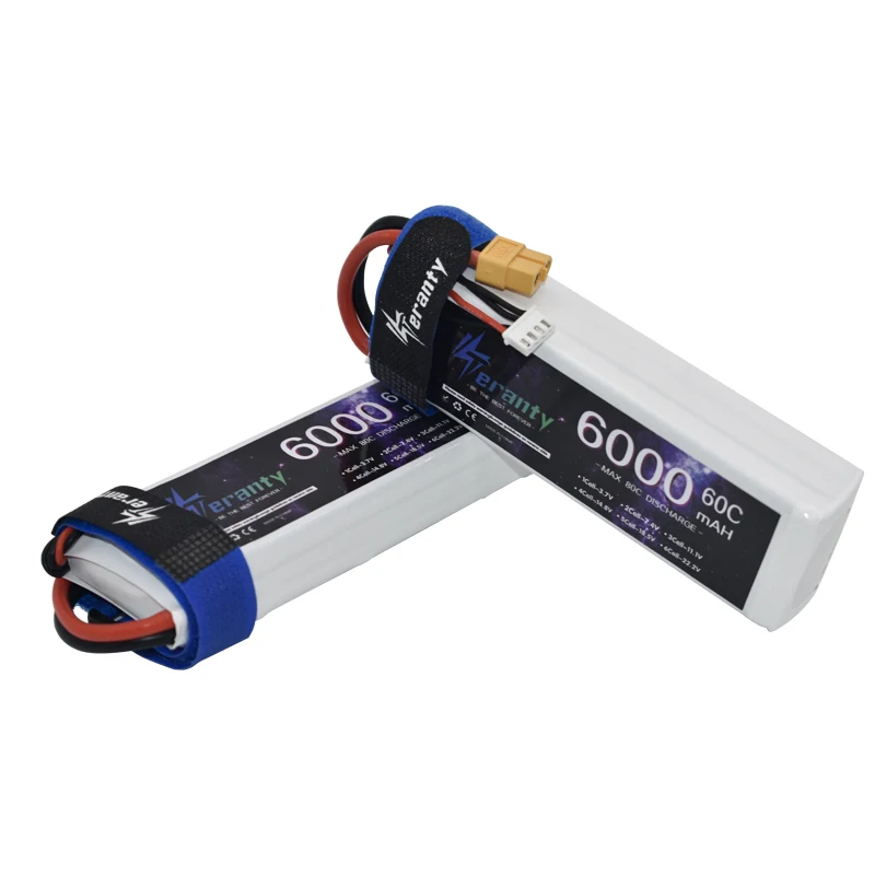 3s 6000mAh 11.1V 60C bateria LiPo dla helikopter RC samoloty Quadcopter samochody samolot 11.1V 3S bateria z T 2P XT60 XT90 wtyczka