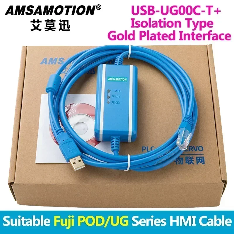 USB-UG00C-T for Fuji POD/UG/HAKKO V6/V7/V8 Series touch screen download cable V6-CP