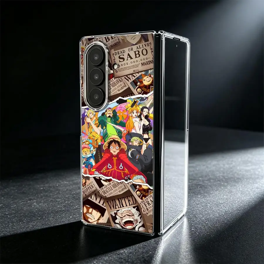 Phone Cover Case for Samsung Galaxy Z Fold 8 Ultra ZFold5 ZFold3 ZFold7 Z Fold 7 6 5 4 3 ZFold4 ZFold6 Straw Hat Crew Group