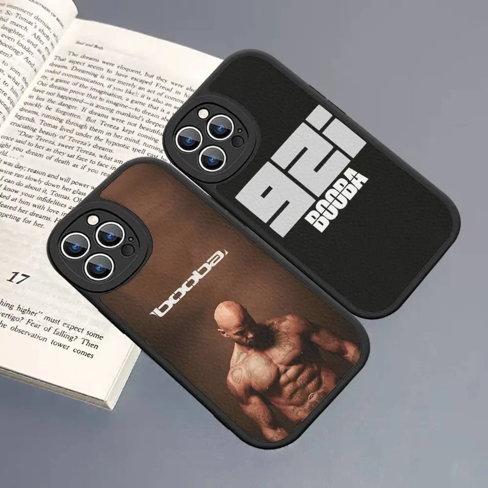 Rapper B-Booba Phone Case For IPhone 16 15 14 13 12 11 Pro Max Plus Soft Leather Cover