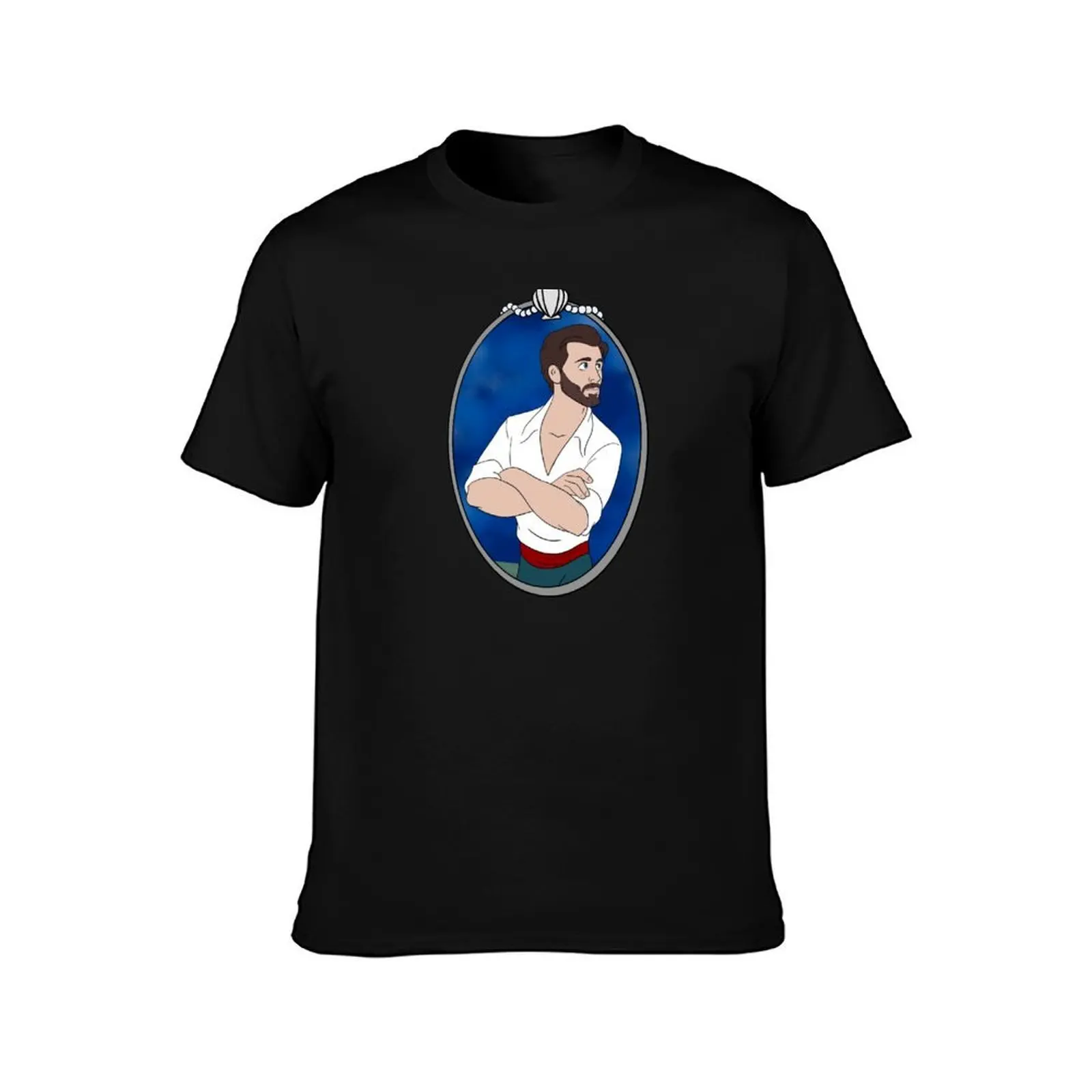 Prince Christopher T-Shirt Summer Casual Cotton Tee Oversized Streetwear Tops Vintage Graphic Print Loose Fit Short Sleeve