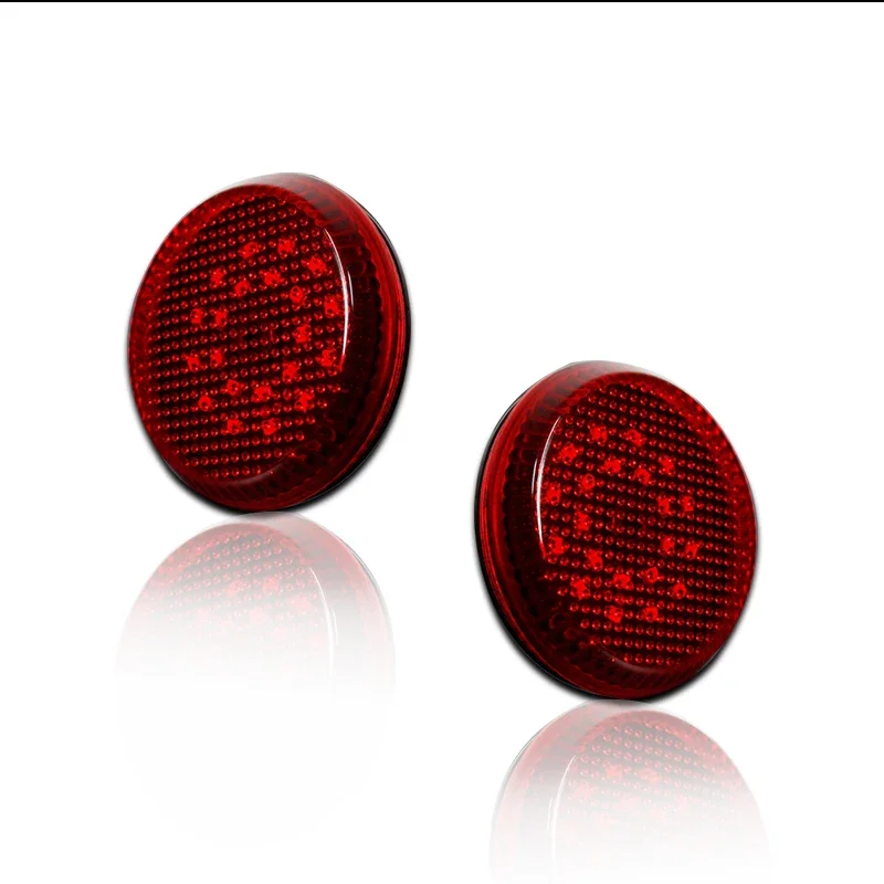 Red LED Car Rear Bumper Reflector Tail/Brake Lights For Toyota Scion iQ /Scion xB /Corolla, For Nissan Qashqai /Pathfinder /Juke