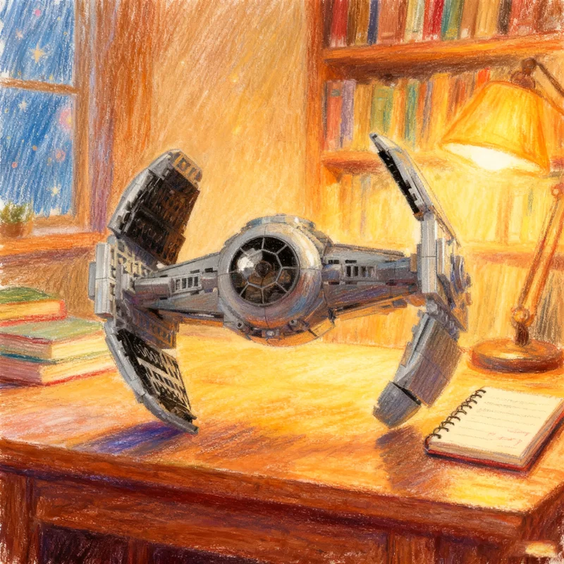 

471pcs MOC TIE Adv Prototype Star Battle Model Building Blocks Construction DIY Creative Idea Toy Education Christmas Gift Brick