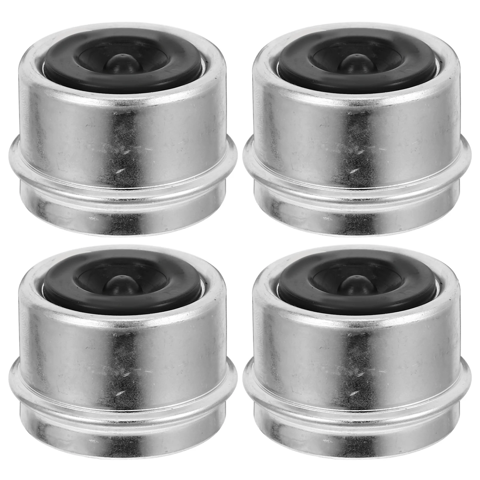 

4Pcs Trailer Bearing Dust Caps Wheel Hub Grease Caps Anti-Frict Trailer Axle Cover for Rvs Trailers Replacement