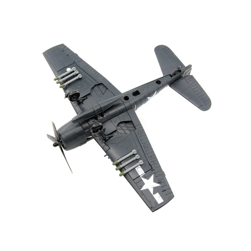 1/72 Scale F6F Hell Cat Fighter Model Airplane With Stand Aviation Collectible Gifts F-6F Alloy Aircraft Mini Decoration Home